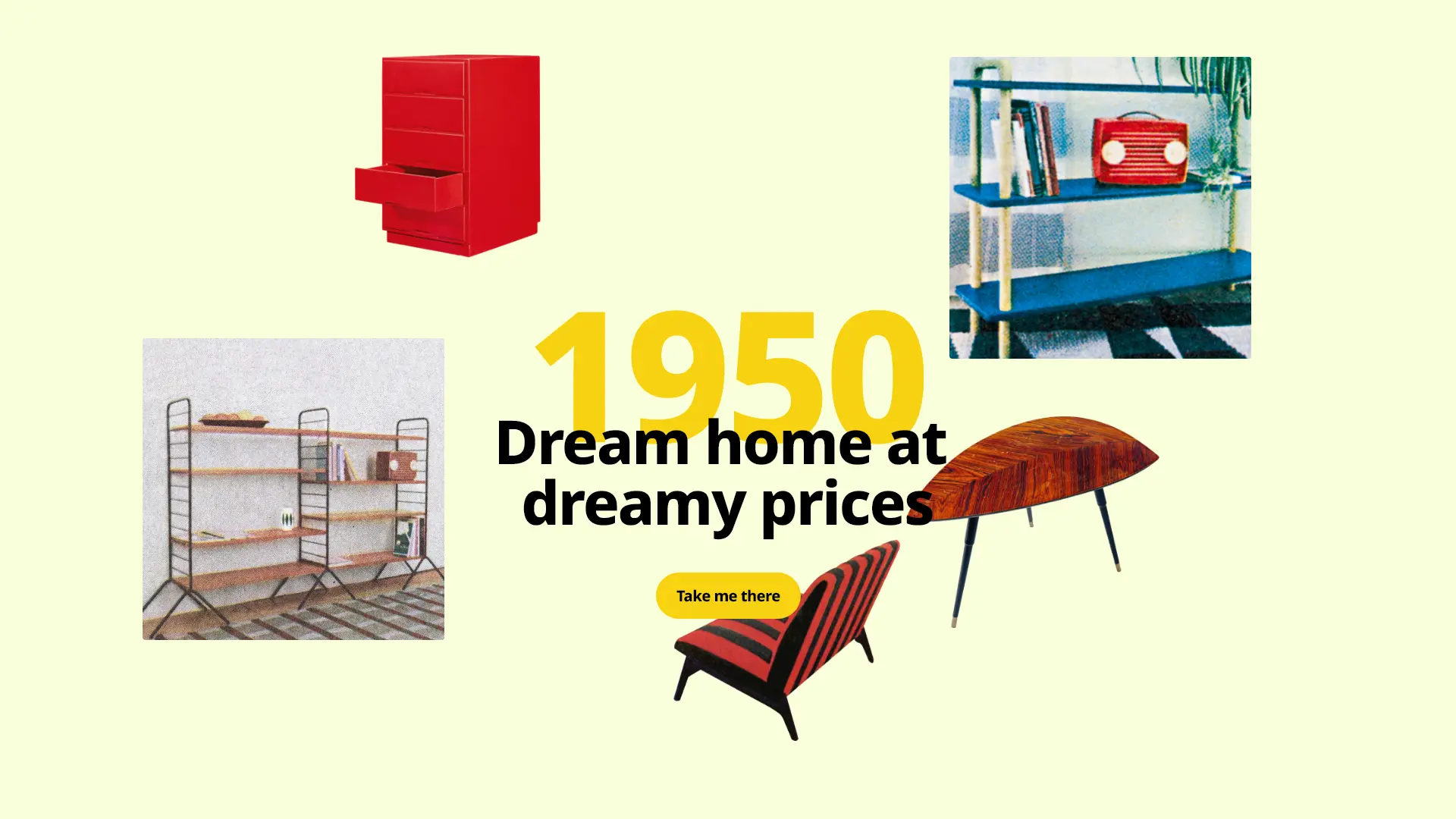 Post-war flatpack