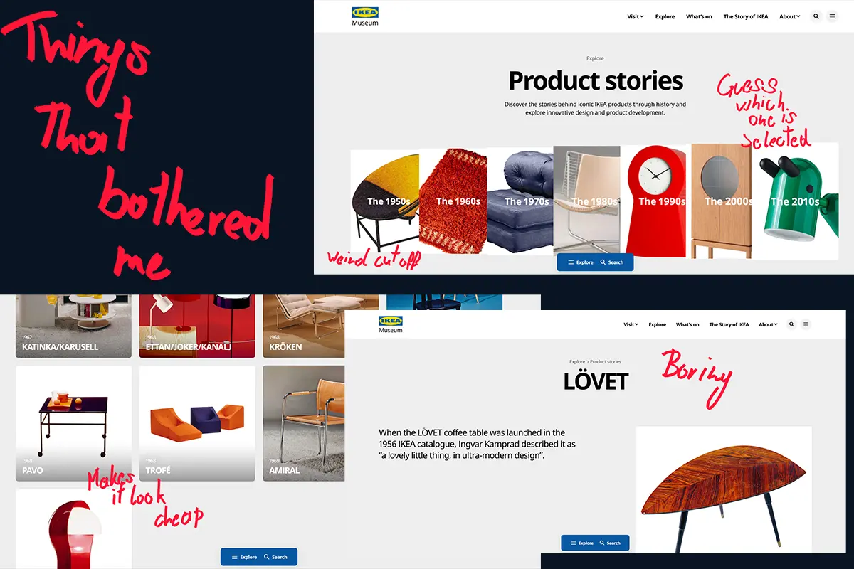 Landing page