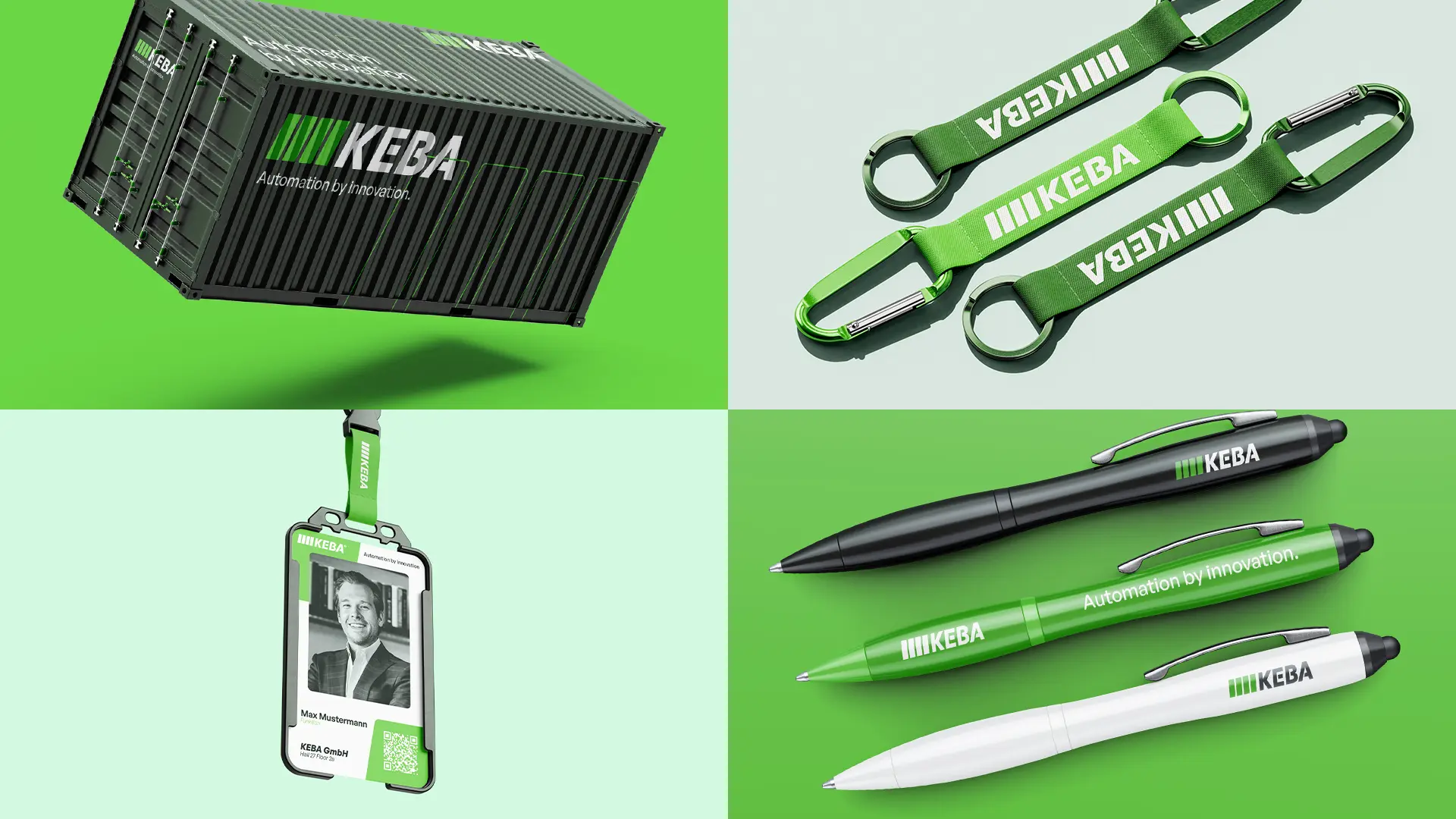 Keba event merchandise